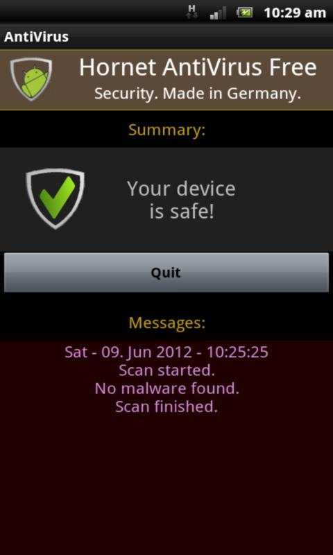 Hornet AntiVirus Free screenshot 4