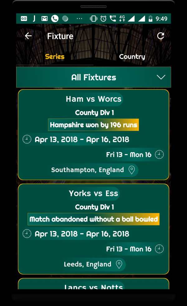 Live Cricket Score 2019 - schedule & Cricket NEWS screenshot 6