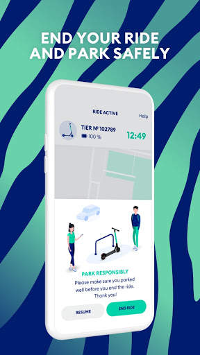 TIER electric scooter sharing screenshot 5