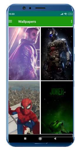 Video Superhero Live Wallpapers Lock Screen screenshot 4