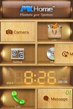 MXHome Theme Bookshelf screenshot 2