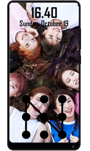 Twice Lock Screen - New 3 تصوير الشاشة