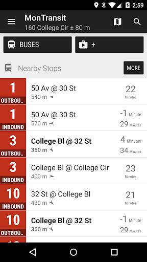 Red Deer Transit Bus - MonTransit screenshot 1