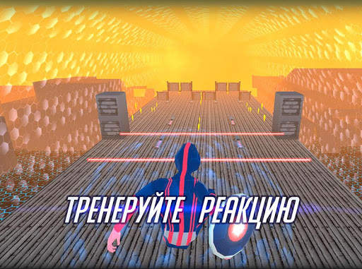 Parkour 3D Race Runner 2049 скриншот 14