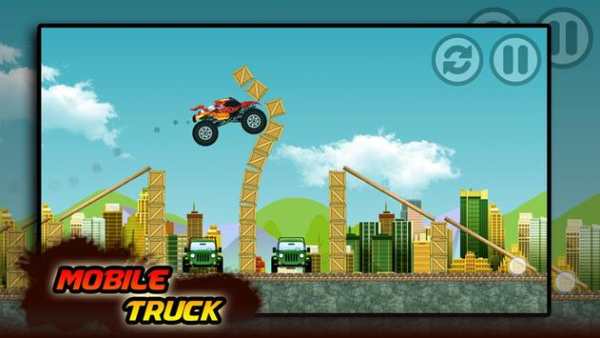 Truck Mobile : Monster Truck Rescue Legend screenshot 6