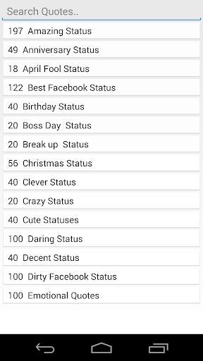 Amazing Quotes & Status screenshot 3