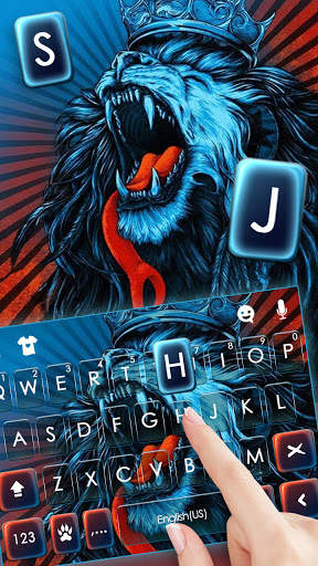 Lion King Roar Keyboard Background screenshot 3