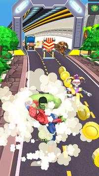 Amazing Spider Dash : SpiderMan vs HulkMan 2019 screenshot 1