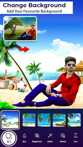 Beach Photo Editor 4 تصوير الشاشة