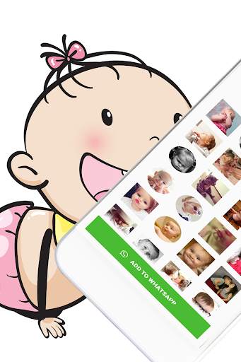Cute Babies Stickers for Whatsapp screenshot 2