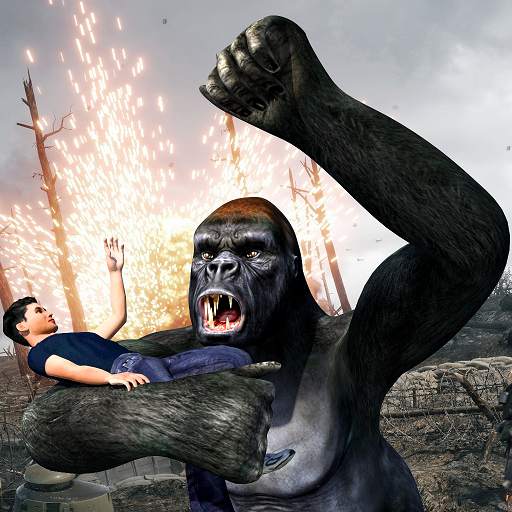 Gorilla Ropehero Gangster Crime City Flying Hero 1.5