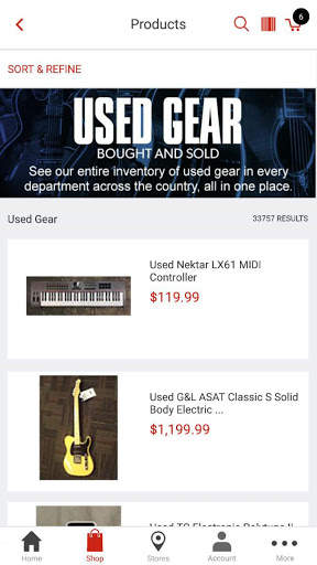 Guitar Center: Shop Music Gear screenshot 3