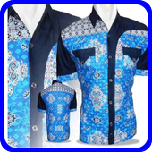 ikon Desain Kemeja Batik Pria