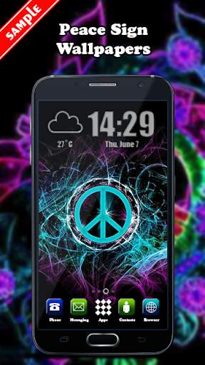 Peace Sign Wallpaper screenshot 8
