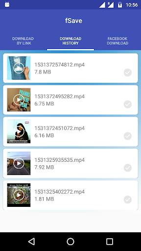 Video Downloader for Facebook - fSave screenshot 3