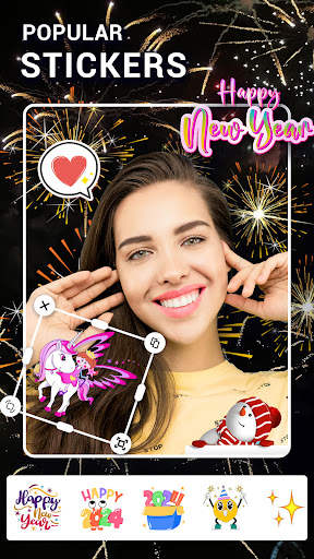 Happy NewYear Photo Editor2024 screenshot 3