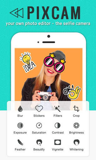PixCam Selfie Camera screenshot 1