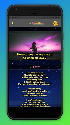 SPEECHLESS LYRICS SUB PIANO TILES скриншот 4