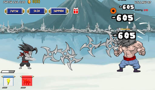 tap tap ninja jutsu screenshot 2