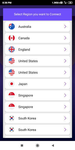 USA VPN - Free & Fast VPN Master: Secure VPN Proxy screenshot 3