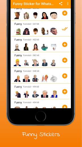 Funny Stickers For WhatsApp |  screenshot 1
