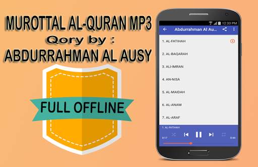 Abdurrahman Al Ausy Full Quran Mp3 Offline screenshot 3