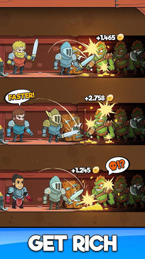 Idle King - фэнтезийный RPG симулятор скриншот 3