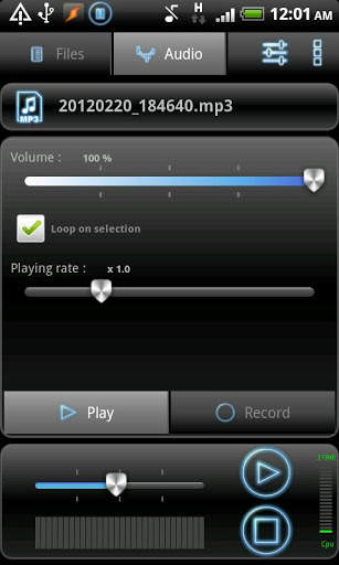 RecForge Lite - Audio Recorder screenshot 4