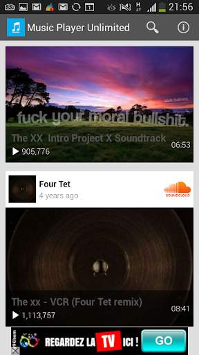 Music Player Unlimited screenshot 2