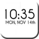 Clean Digital Clock