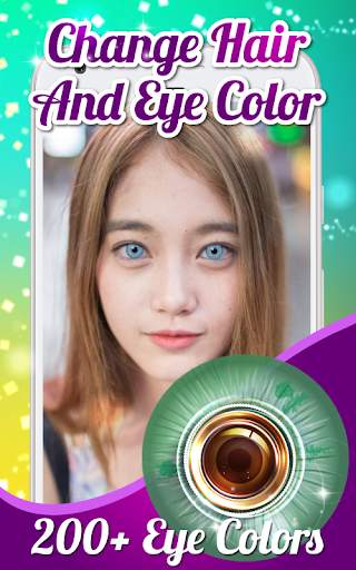 Change Hair And Eye Color screenshot 2