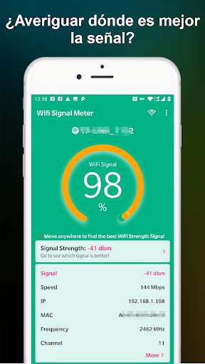 Medidor de señal WiFi screenshot 1