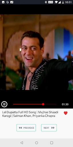 Salman Khan Hindi Hit Video Songs screenshot 3