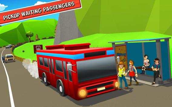 Uphill Bus Adventure : Happy Driving Game screenshot 5