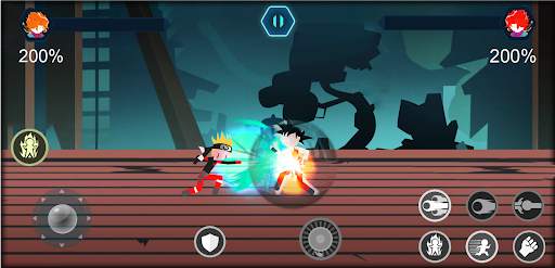 Stickman battle Shadow - warriors Dragon Legend screenshot 1
