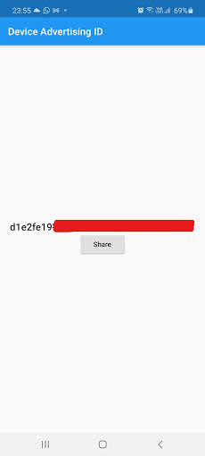 Device Advertising Identifier Viewer screenshot 1