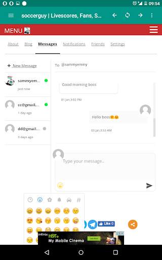 My Livescore Fans - Livescores, Fixtures, Results screenshot 7