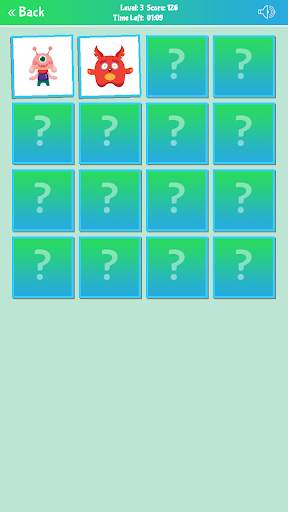 Funny Monsters Memory Game screenshot 6