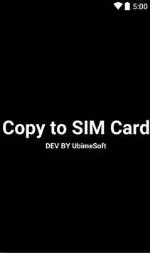 Copy Contacts to SIM Card(to phone) screenshot 2