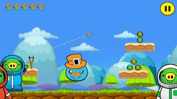 Angry Chicken-Super knock-slingshot- Angry Ducks screenshot 2