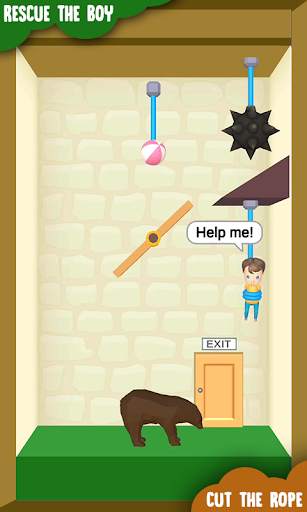 Save me: Rescue Cut Rope Puzzle Game screenshot 4