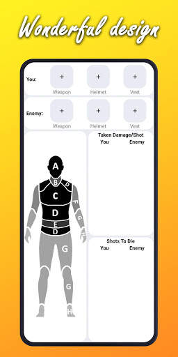 Damage Calculator For PUBG screenshot 5