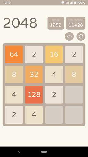2048 Game screenshot 2