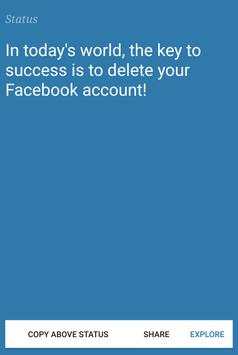 Status for Facebook 👍 screenshot 9