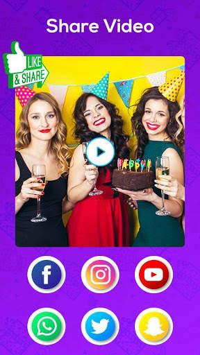 Happy Birthday Video Maker screenshot 6