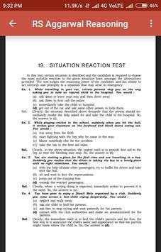 Verbal and Non-Verbal Reasoning by RS Aggarwal screenshot 6