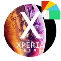 X - Xperia™ Theme | Golden Edition | logo