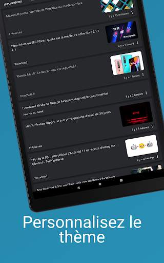 Nouvelles sur Android™ screenshot 16