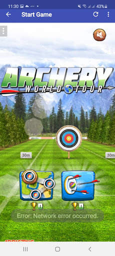 Archery game screenshot 1