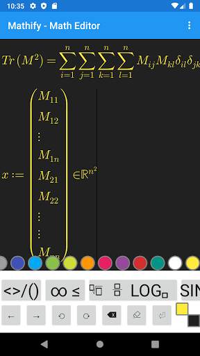 Mathify - Math Editor screenshot 3